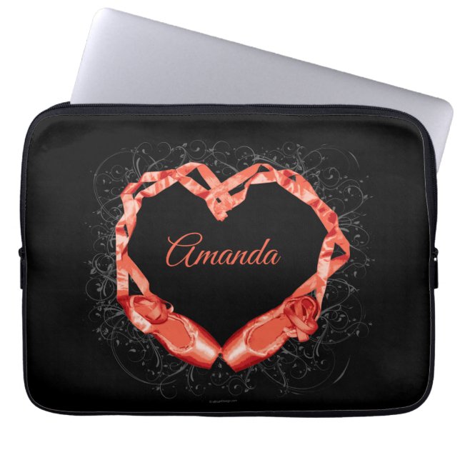 Housse Pour Ordinateur Portable Love Ballet (Personalized) (Devant)