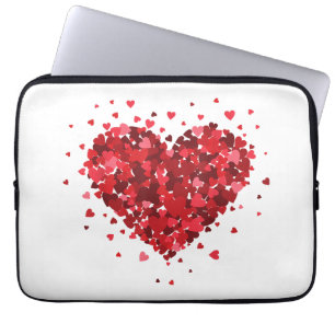 Housse Pour Ordinateur Portable Love Coeur Chemise Pour Femmes Filles Garçons Coeu