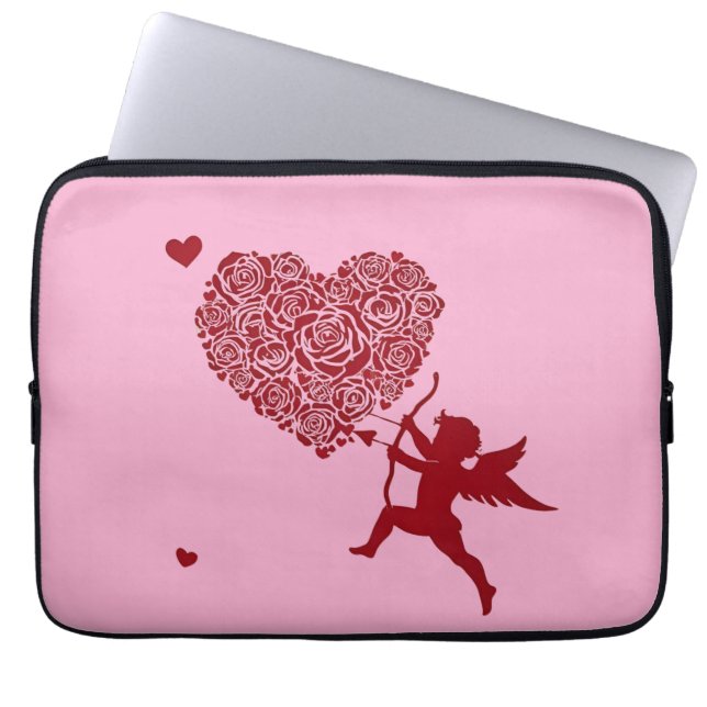 Housse Pour Ordinateur Portable Love & Romance - Saint Valentin (Devant)