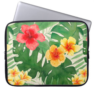 Housse Pour Ordinateur Portable Luana Aquarelle Tropical Floral Wetsuit