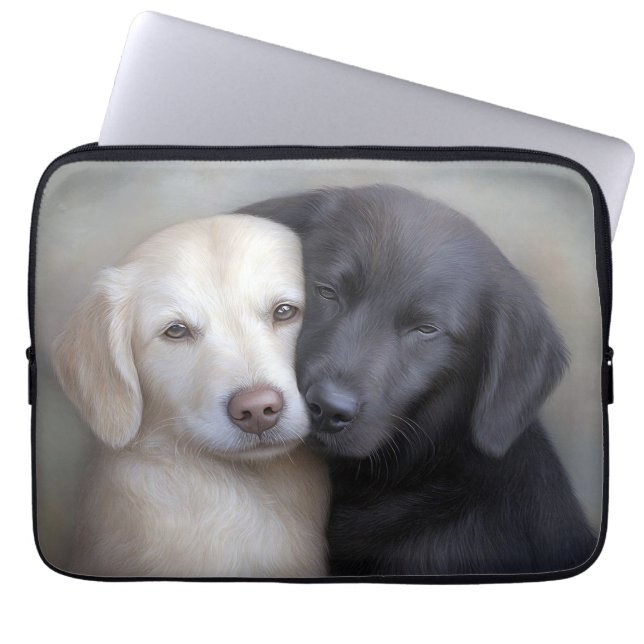 Housse Pour Ordinateur Portable Lucy et Bingo (Devant)