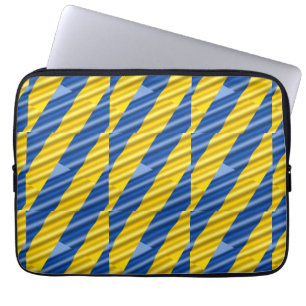 Housse Pour Ordinateur Portable L'Ukraine bleue et jaune inspire la paix ni la gue