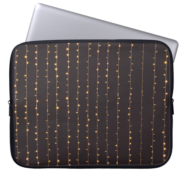 Housse Pour Ordinateur Portable Lumières de chaîne (Devant)
