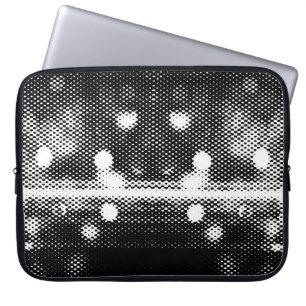 Housse Pour Ordinateur Portable Lumières néon et motif géométrique sans soudure