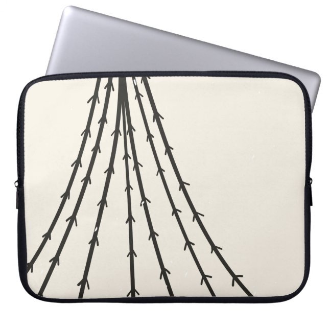 Housse Pour Ordinateur Portable Lune Abstraite (Devant)