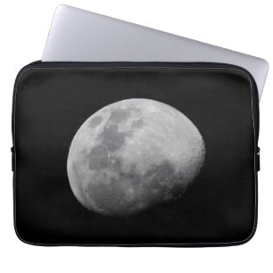 Housse Pour Ordinateur Portable Lune avec ciel noir Zambie, Luangwa du Sud