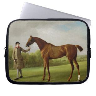 Housse Pour Ordinateur Portable Lustre de George Stubbs , tenu par un marié,