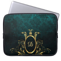 Luxe personnalisé Damas Turquoise