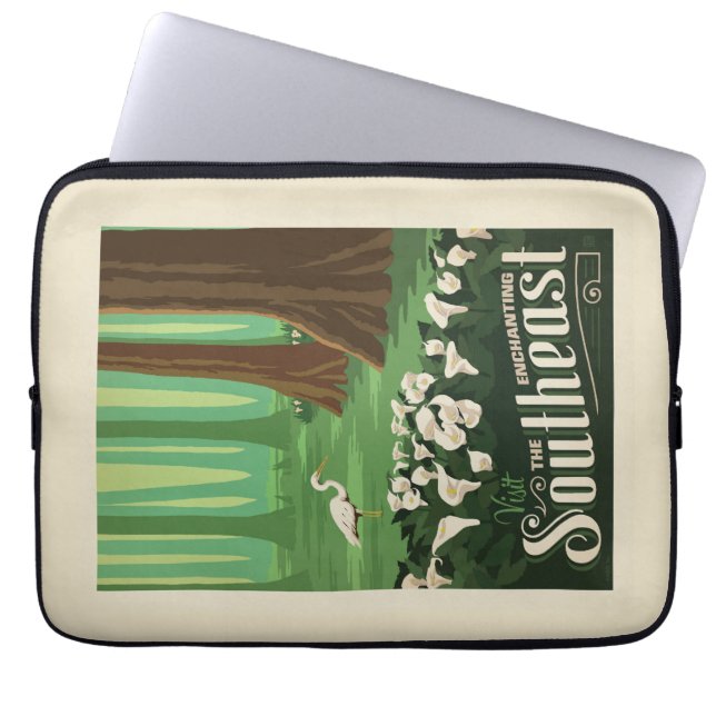 Housse Pour Ordinateur Portable Macy's Flower Show | Sud-Est (Devant)