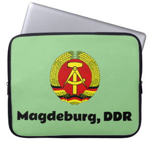 Housse Pour Ordinateur Portable Magdeburg, DDR, Magdeburg, Allemagne (Ossi)