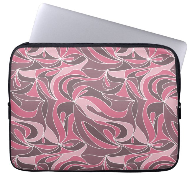 Housse Pour Ordinateur Portable Magenta (Devant)