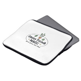 Housse Pour Ordinateur Portable Magie du Pouce Vert | Jardinage Urbain