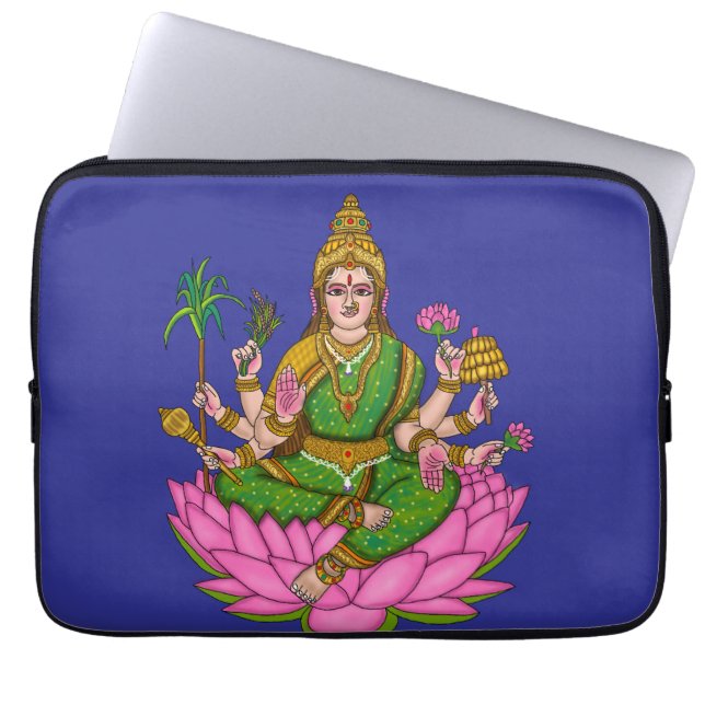 Housse Pour Ordinateur Portable Mahalakshmi  (Devant)