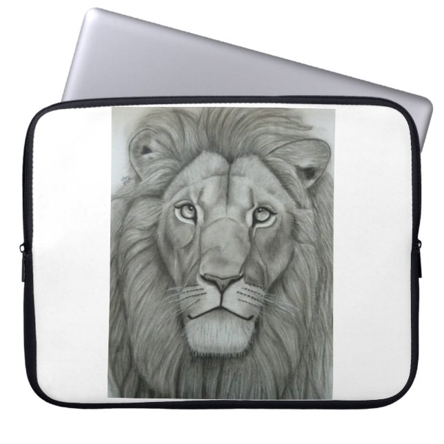 Housse Pour Ordinateur Portable Majestic Lion (Devant)