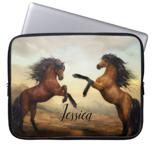 Housse Pour Ordinateur Portable Majestic Stallions