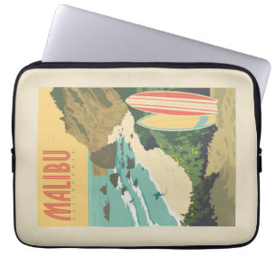 Housse Pour Ordinateur Portable Malibu, Californie