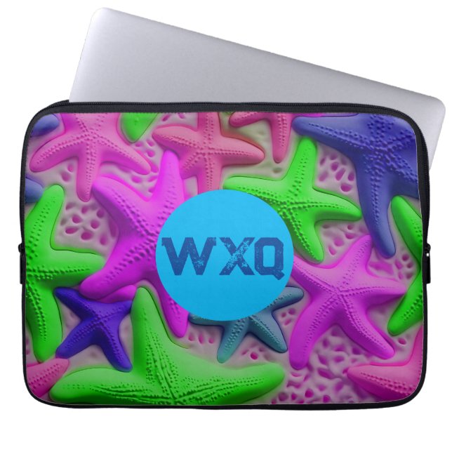 Housse Pour Ordinateur Portable Manche customisée pour tablette Starfish Vibrant (Devant)