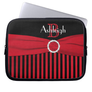 Housse Pour Ordinateur Portable Manche de l'ordinateur portable FAUX à ruban rouge