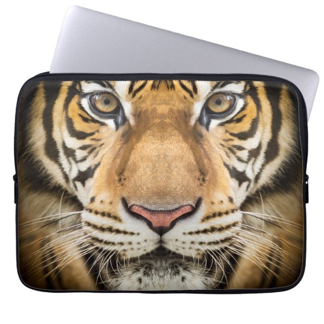 Housse Pour Ordinateur Portable Manche de l'ordinateur portable Tiger (Devant)