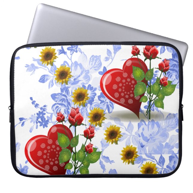 Housse Pour Ordinateur Portable Manche de tournesol pour Ipad (Devant)