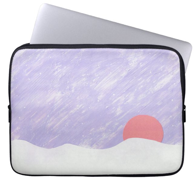 Housse Pour Ordinateur Portable Manche d'ordinateur avec conception Sunset (Devant)
