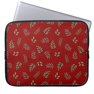 Housse Pour Ordinateur Portable Manche d'ordinateur portable à feuilles élégantes