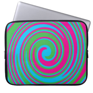 Housse Pour Ordinateur Portable Manche d'ordinateur portable à roue colorée