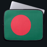 Housse Pour Ordinateur Portable Manche d'ordinateur portable avec drapeau du Bangl<br><div class="desc">Montrez votre fierté bangladaise tout en gardant votre technologie protégée grâce à notre élégante pochette pour ordinateur portable arborant le drapeau du Bangladesh ! Conçu à la fois pour la fonction et le flair, ce manche pour ordinateur portable affiche clairement le rouge et le vert vibrants du drapeau bangladais dans...</div>