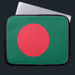 Housse Pour Ordinateur Portable Manche d'ordinateur portable avec drapeau du Bangl<br><div class="desc">Montrez votre fierté bangladaise tout en gardant votre technologie protégée grâce à notre élégante pochette pour ordinateur portable arborant le drapeau du Bangladesh ! Conçu à la fois pour la fonction et le flair, ce manche pour ordinateur portable affiche clairement le rouge et le vert vibrants du drapeau bangladais dans...</div>
