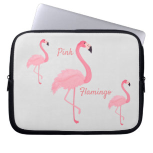 Housse Pour Ordinateur Portable Manche d'ordinateur portable Flamant rose rose