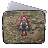Manche d'ordinateur portable Fort Liberty Camo 15 