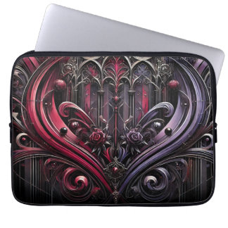 Housse Pour Ordinateur Portable Manche électronique gothique avec conception de ca