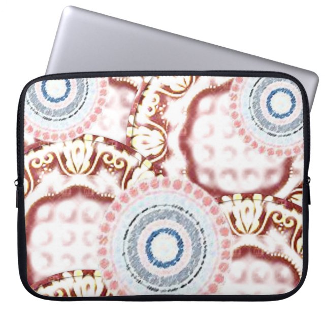 Housse Pour Ordinateur Portable Manche florale pour Ipad (Devant)