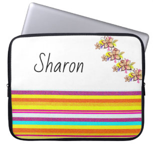 Housse Pour Ordinateur Portable Manche florale pour Ipad