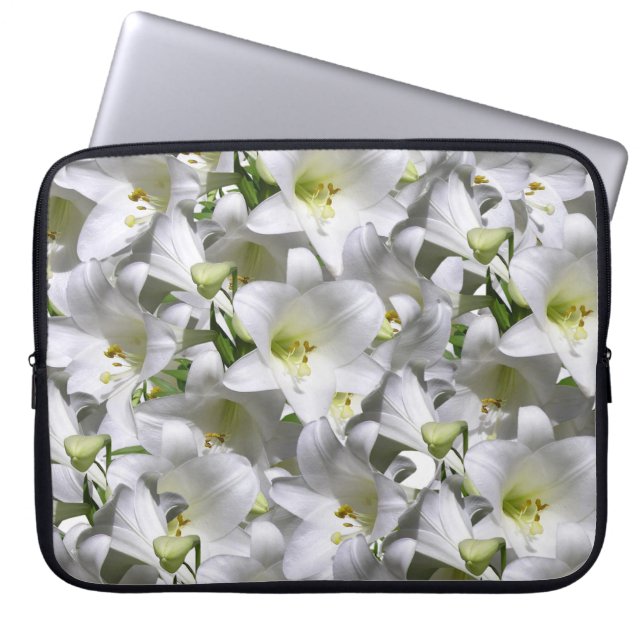 Housse Pour Ordinateur Portable Manche florale pour Ipad (Devant)