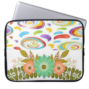 Housse Pour Ordinateur Portable Manche florale pour Ipad