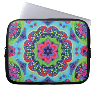 Housse Pour Ordinateur Portable Manche Lustre Ordinateur Portable Kaleidoscope