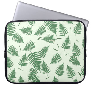 Housse Pour Ordinateur Portable Manche Motif pour Plante Green Fern