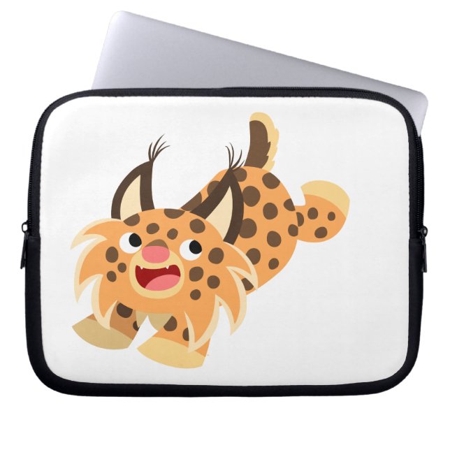 Housse Pour Ordinateur Portable Manche Ordinateur Portable Bobcat (Devant)