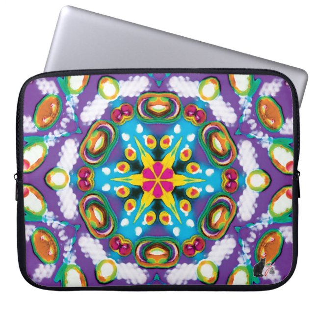 Housse Pour Ordinateur Portable Manche ordinateur portable Confection Kaleidoscope (Devant)