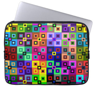 Housse Pour Ordinateur Portable Manche Ordinateur portable Crazy Quilt