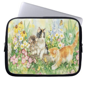 Housse Pour Ordinateur Portable Manche Ordinateur Portable Cute Kittens