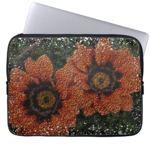 Housse Pour Ordinateur Portable Manche Ordinateur Portable Orange Daisy Balls