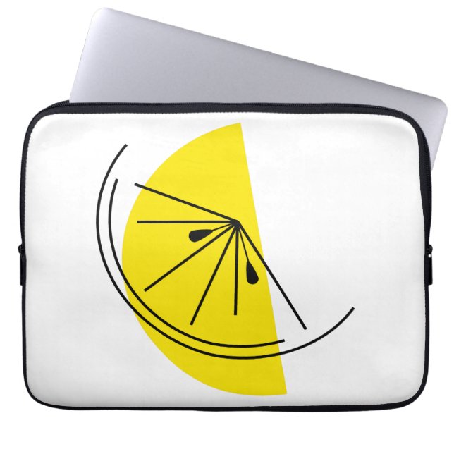 Housse Pour Ordinateur Portable Manche portable Citrus Lemon (Devant)