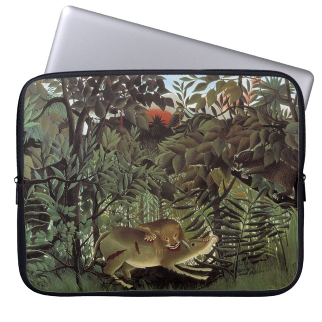 Housse Pour Ordinateur Portable Manche portable Tiger de Rousseau (Devant)