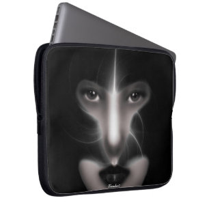 Housse Pour Ordinateur Portable Manche pour ordinateur portable Angel Eyes Fractal