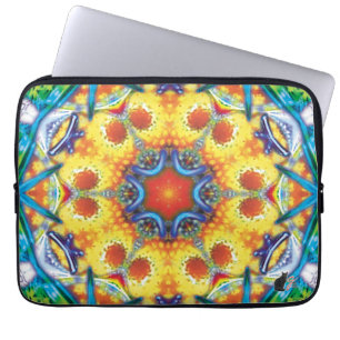 Housse Pour Ordinateur Portable Manche pour ordinateur portable BannaPuddin Kaleid