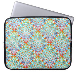 Housse Pour Ordinateur Portable Manche pour ordinateur portable Boho Medallion