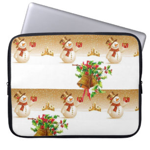 Housse Pour Ordinateur Portable Manche pour ordinateur portable de Noël en néoprèn