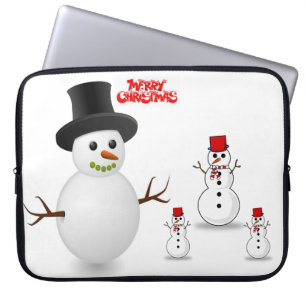 Housse Pour Ordinateur Portable Manche pour ordinateur portable de Noël en néoprèn